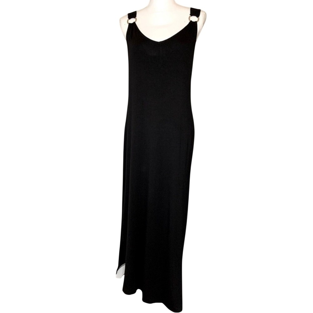 Green Envelope Maxi Dress Black Small NWT